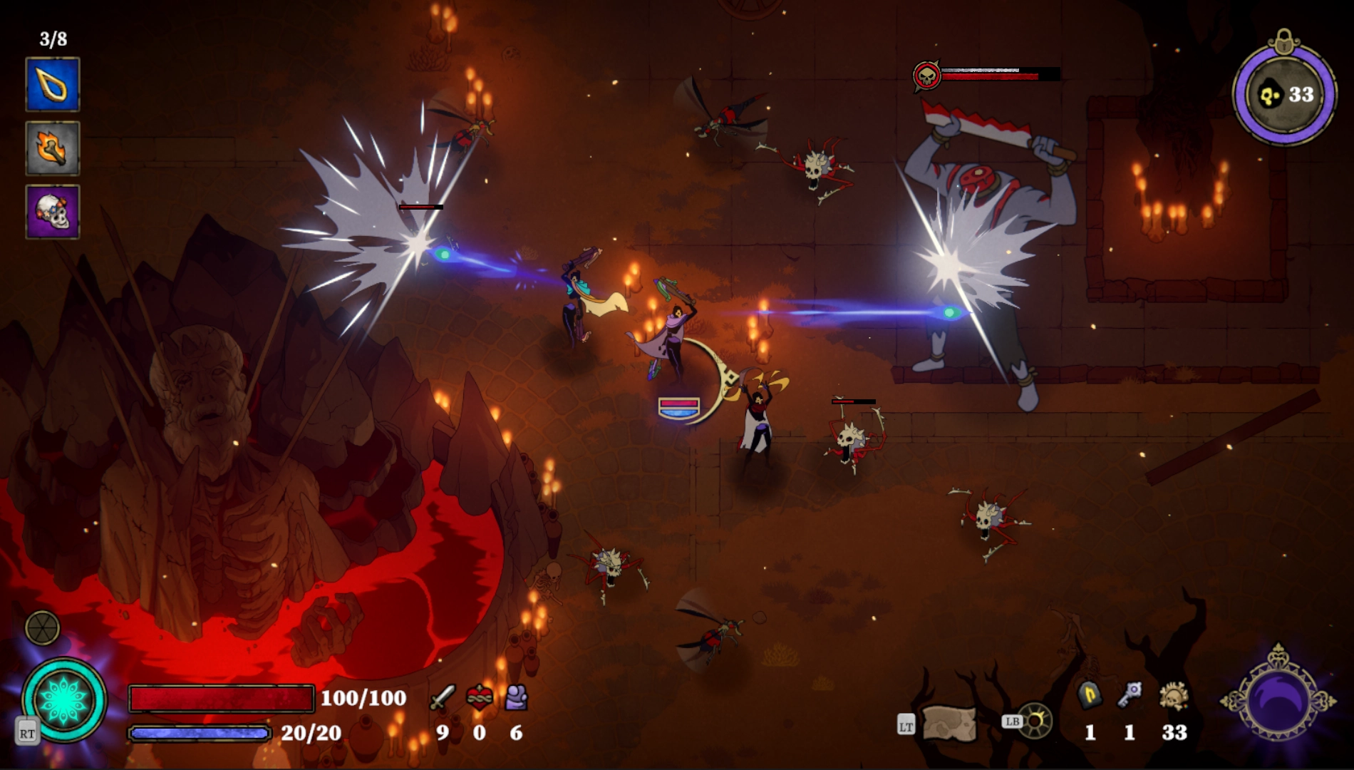 Pride and Temperance is live in 33 Immortals – new weapons and modes