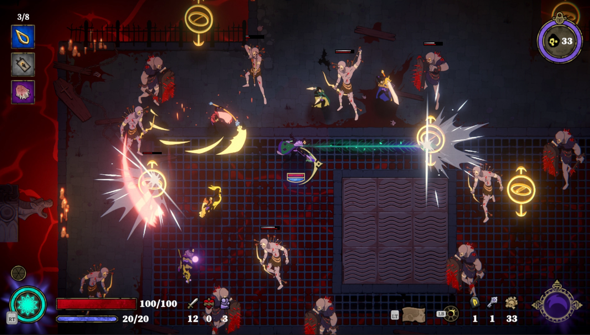 Pride and Temperance is live in 33 Immortals – new weapons and modes