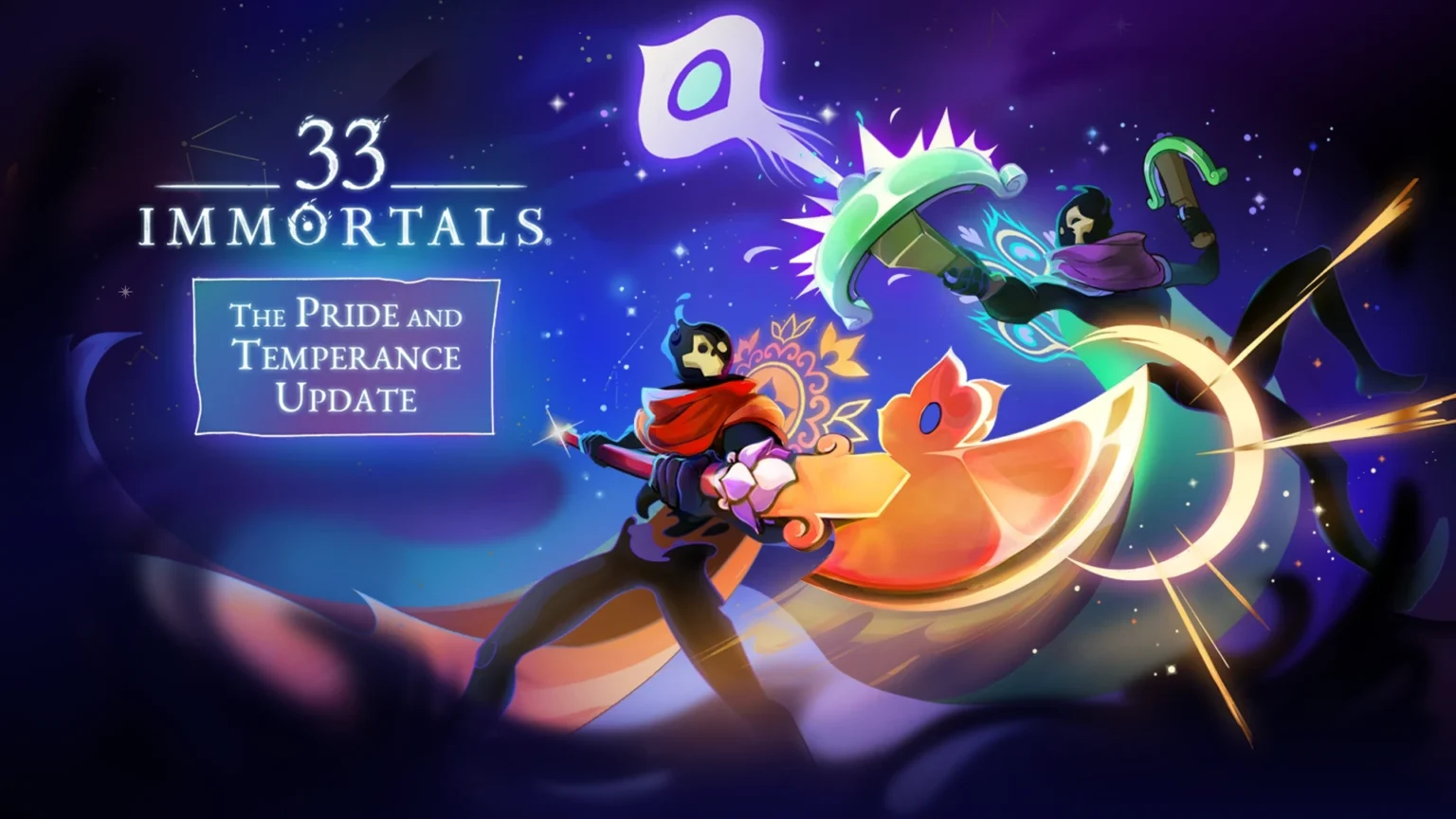 Pride and Temperance is live in 33 Immortals – new weapons and modes