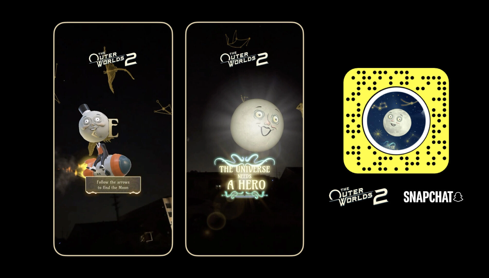 The Outer Worlds 2 lands with global Moon AR tie‑in on Snapchat