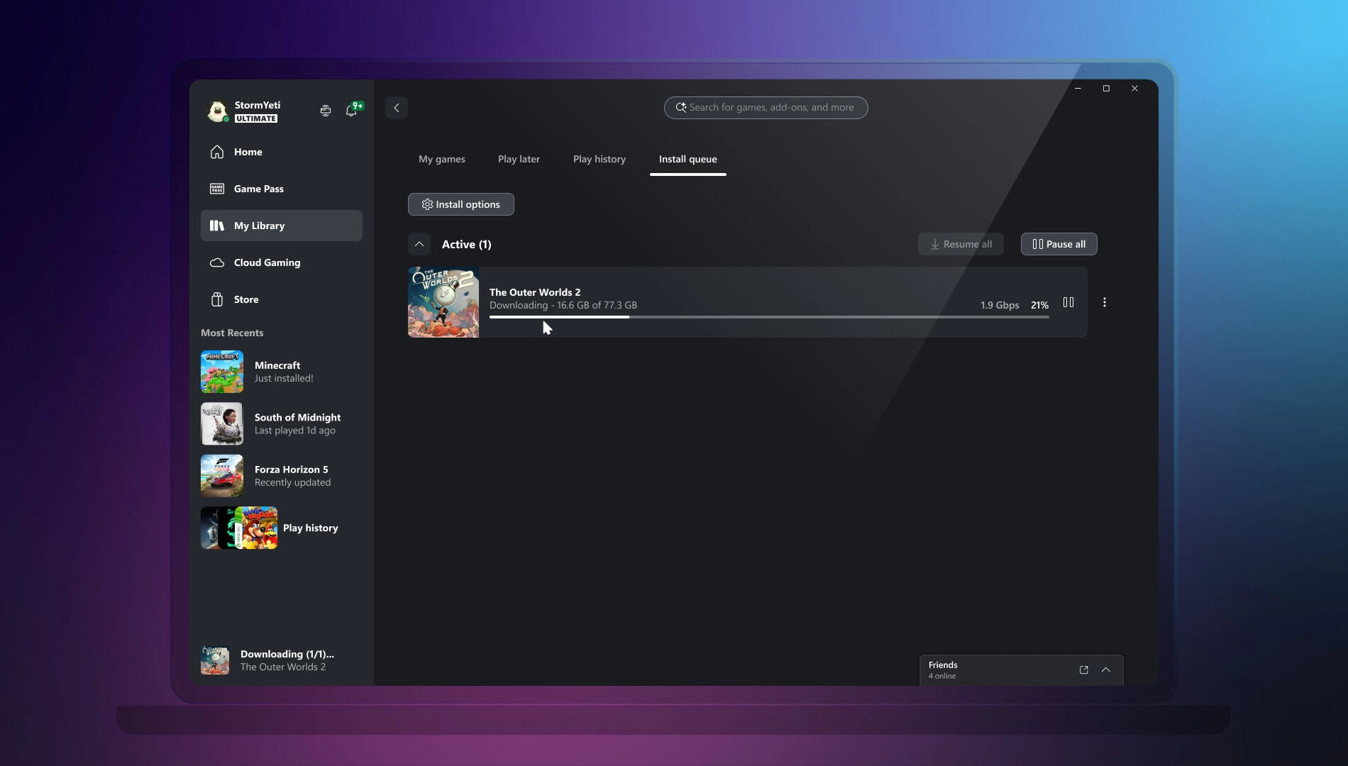 Xbox rolls out handheld optimization tags and faster PC app