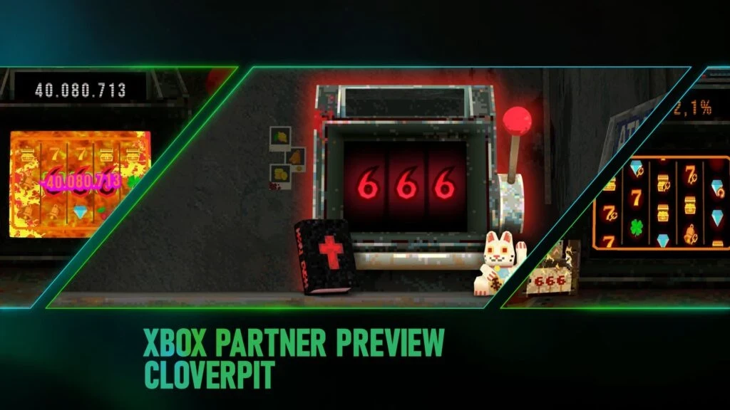 CloverPit lands on Xbox and PC with a slot-machine roguelite twist