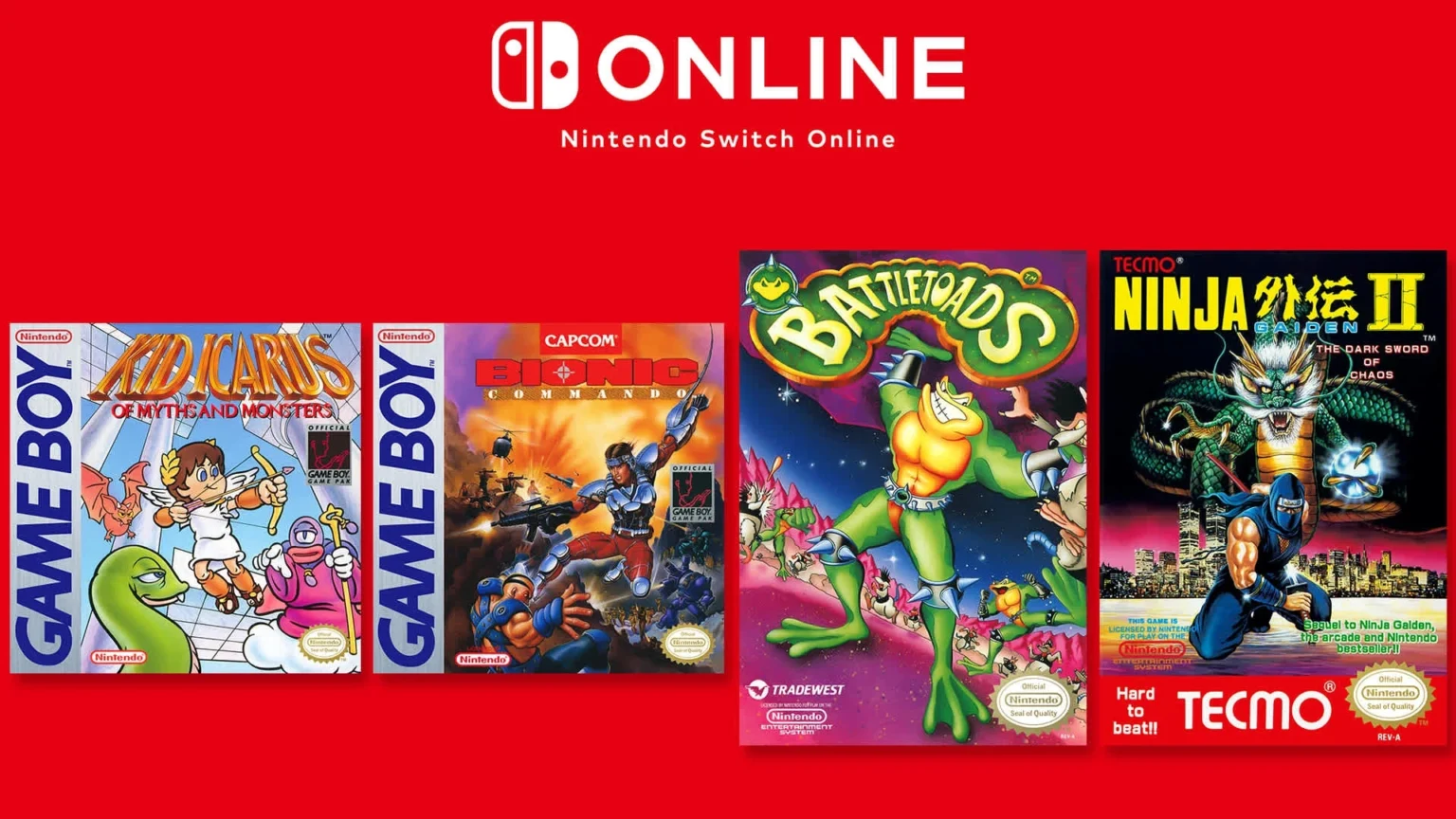 NES and Game Boy libraries expand with four classics on NSO