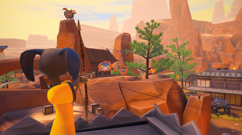 Explore vibrant landscapes in Samurai Academy: Paws of Fury, an action-packed game for Xbox Series X|S, inspired by the mo...