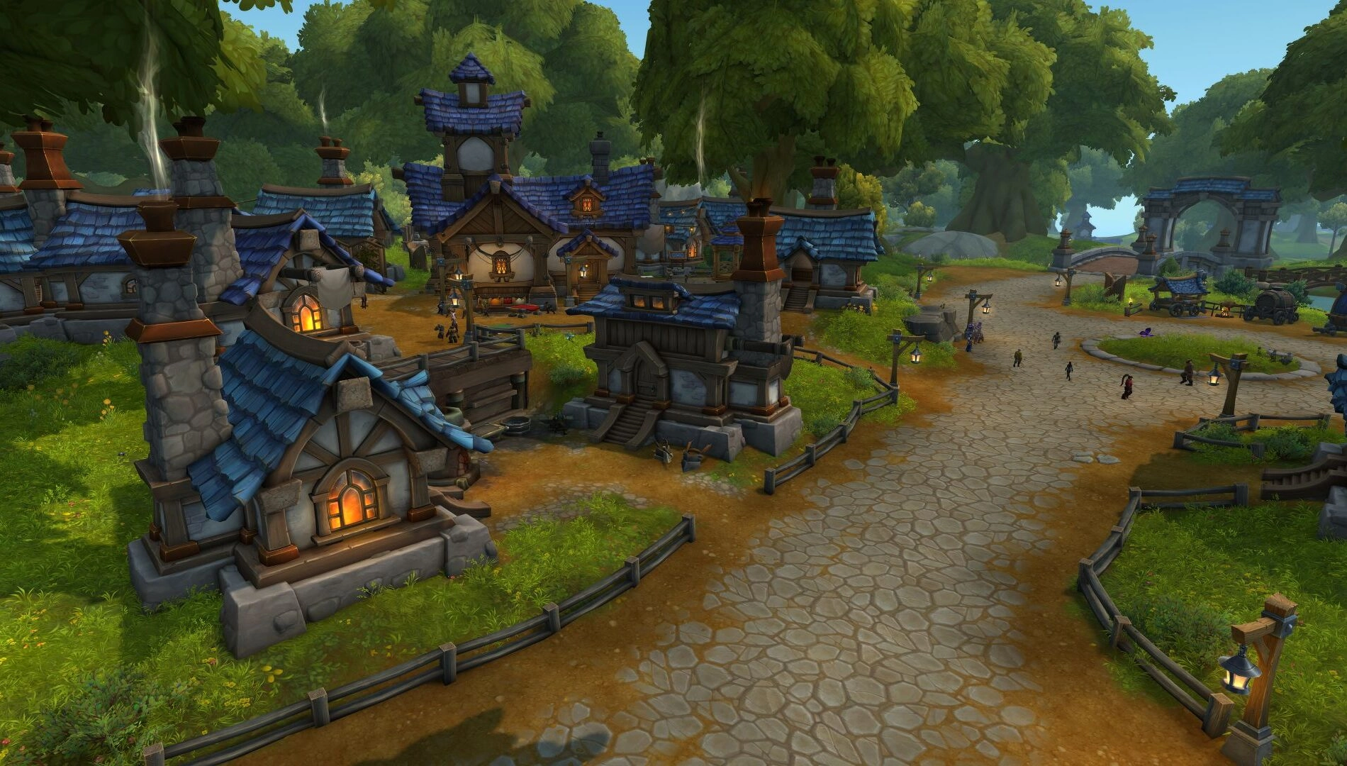 Azeroth housing update: Cozy, dynamic neighborhoods inviting creativity in World of Warcraft’s latest expansion.