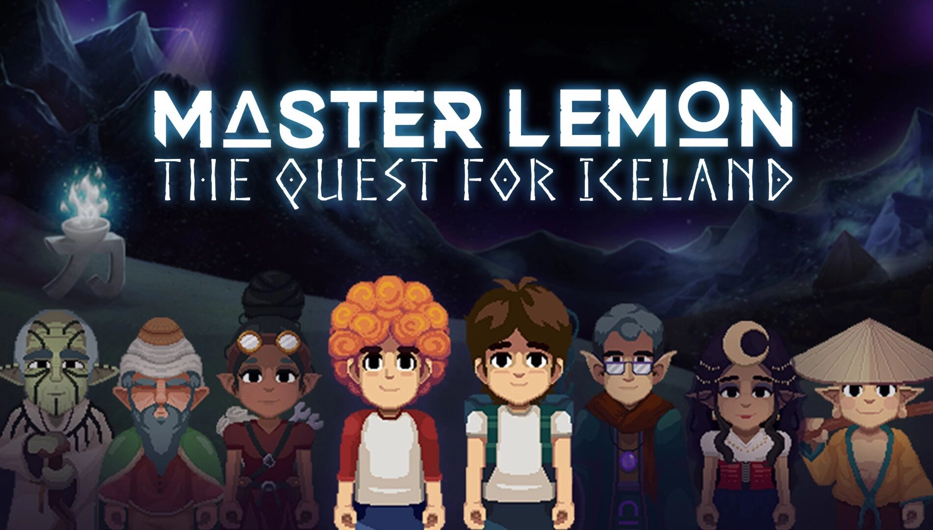 Master Lemon: The Quest for Iceland showcases indie game characters in vibrant pixel art, celebrating creative storytelling.