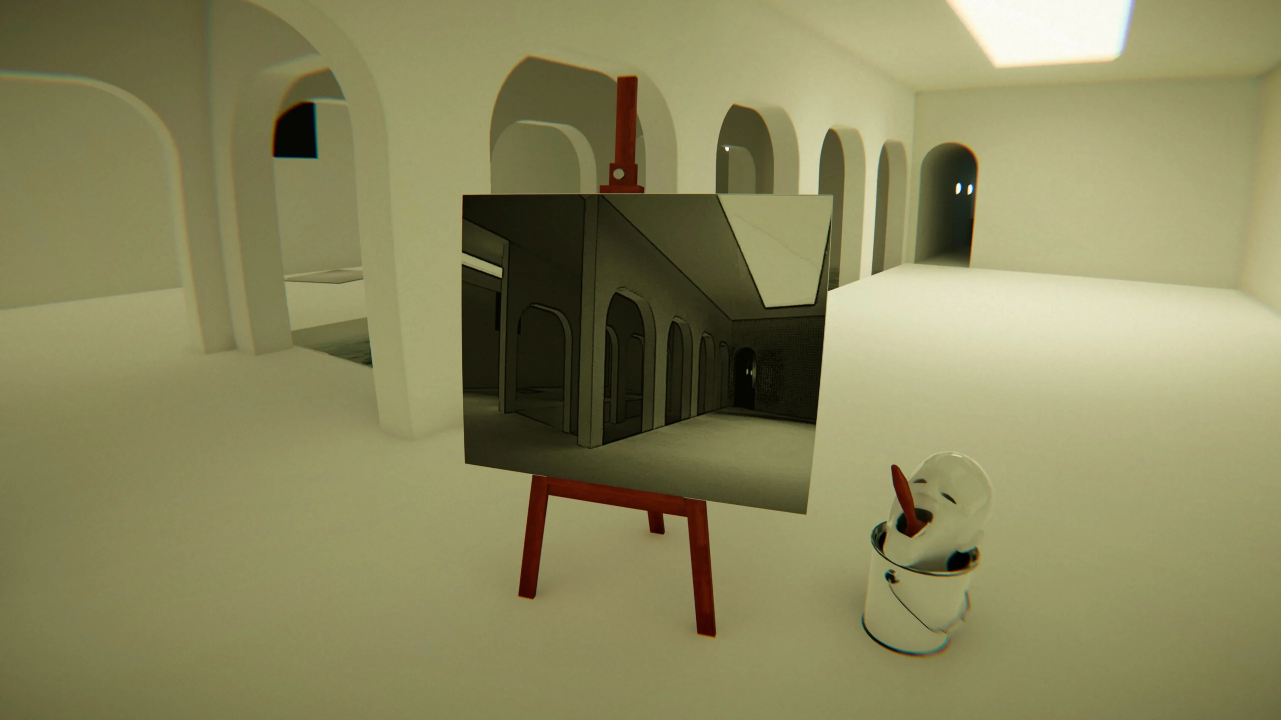 Liminal space in the game