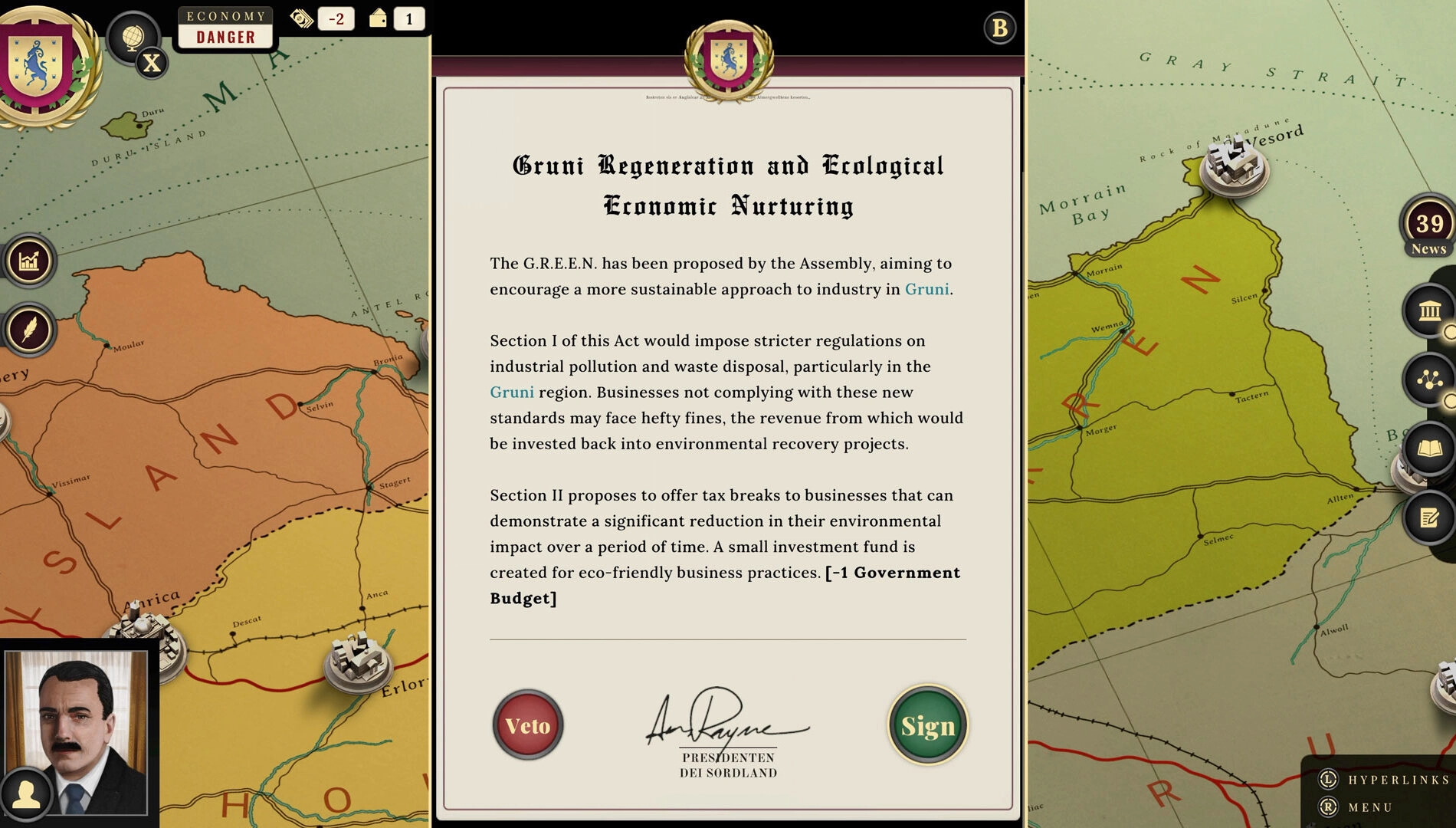 Suzerain hits Xbox – here’s what the Kingdom of Rizia DLC adds