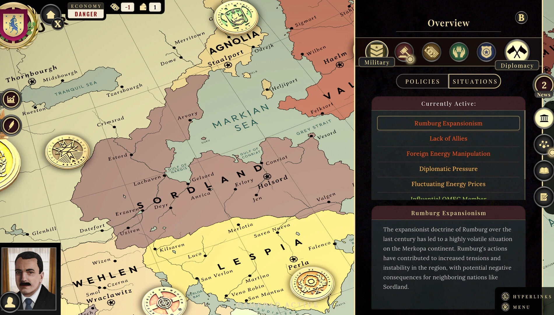 Suzerain hits Xbox – here’s what the Kingdom of Rizia DLC adds