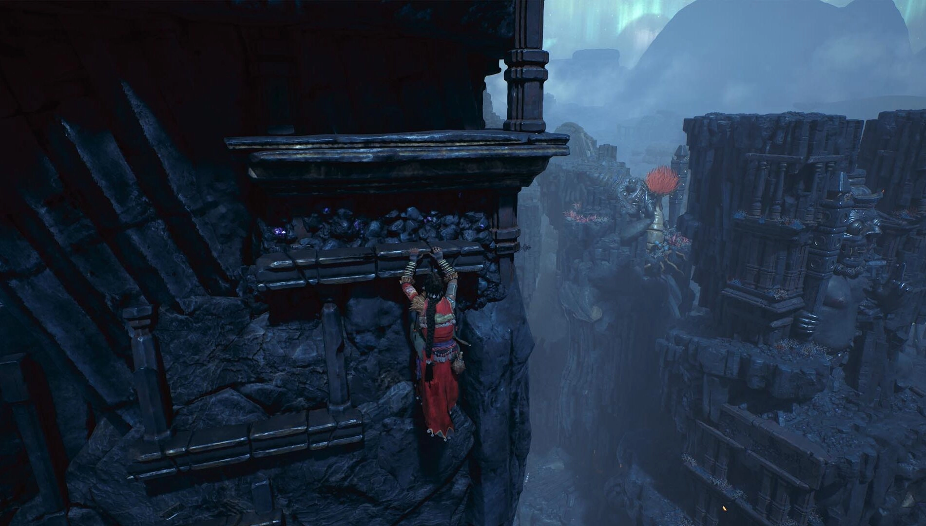 Raji: Kaliyuga gameplay showcases a character navigating a stunning ancient environment. Exciting action-adventure sequel ...