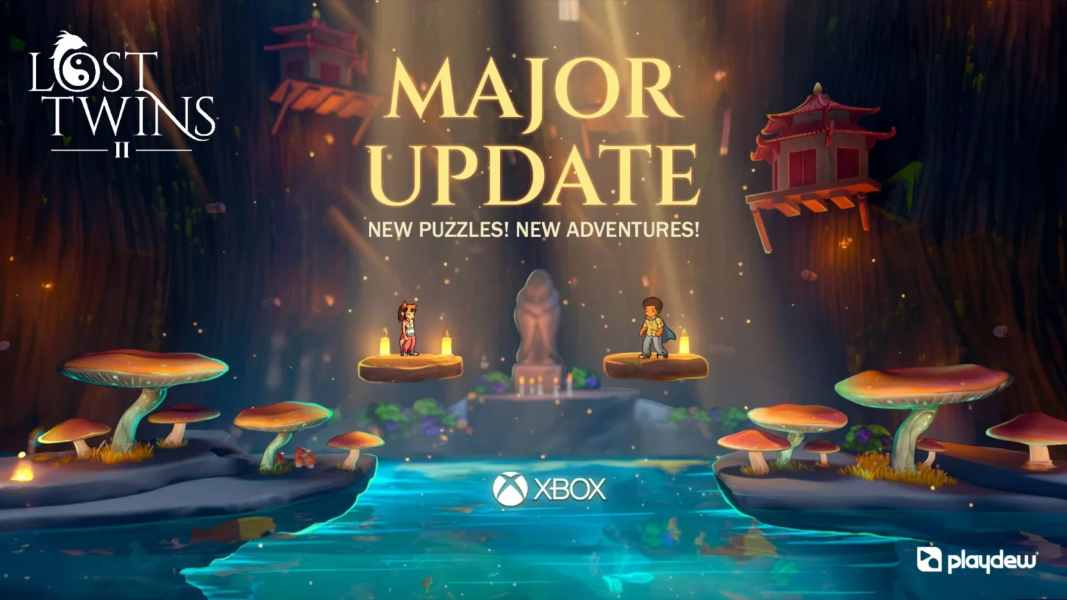 Lost Twins 2 dives into Water Update with fluid physics