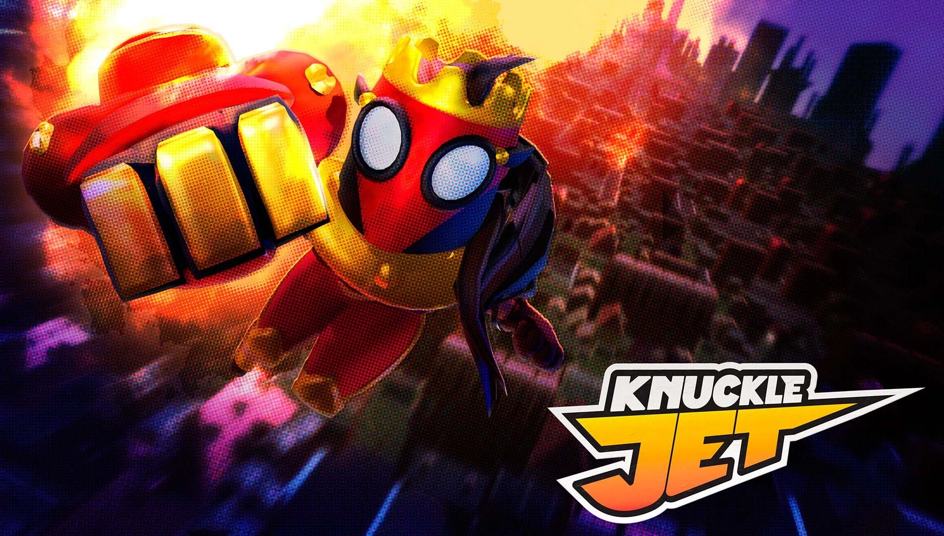 Explore Knuckle Jet, an exciting indie game featuring chaotic adventures, combat, and freedom in a vibrant, open world.