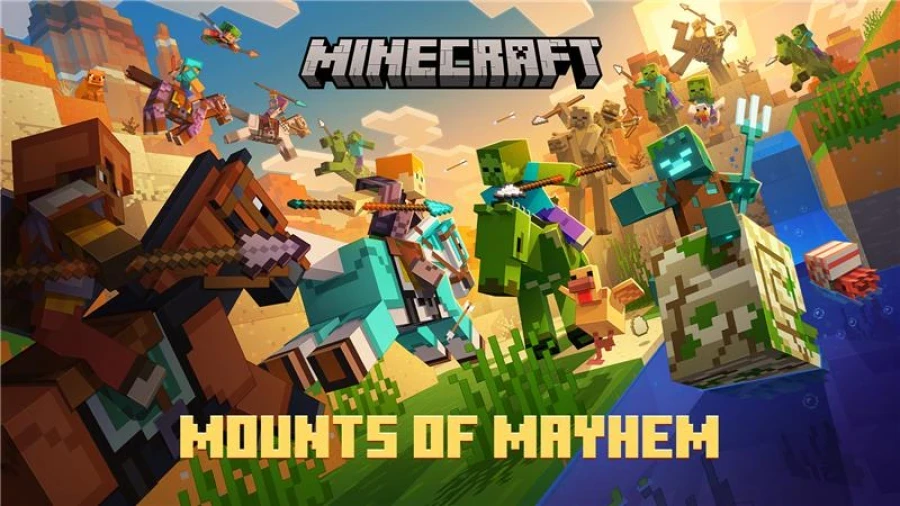 Mount up: Minecraft’s Mounts of Mayhem lands on Nintendo Switch