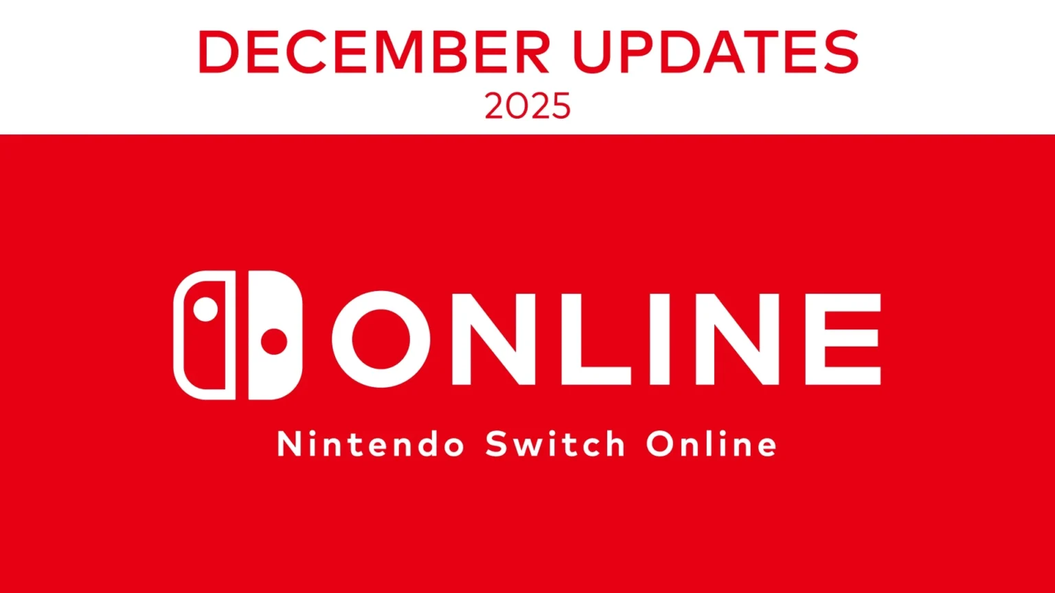 Nintendo Switch Online in December – classics return and online fighters sharpen up