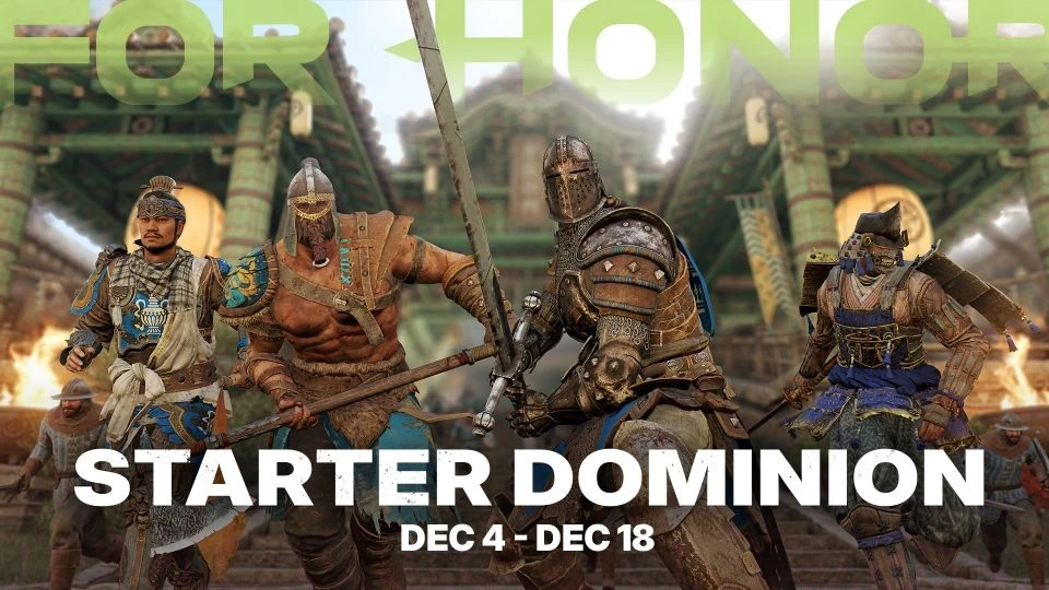 Starter Dominion strips extras for a level 4v4 field in For Honor