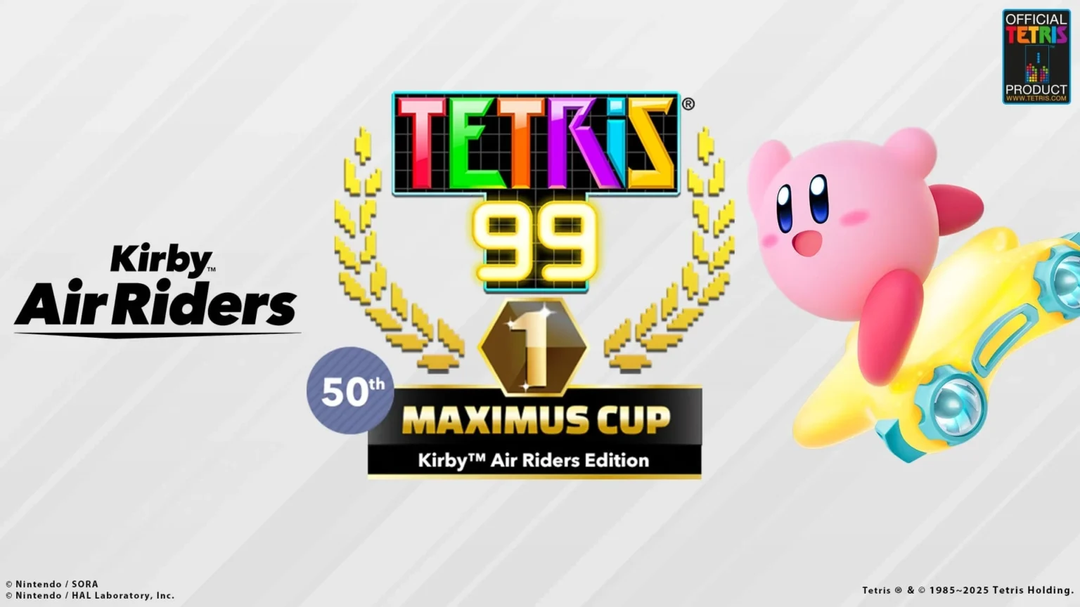 Kirby crossover headlines Tetris 99’s 50th MAXIMUS CUP this week