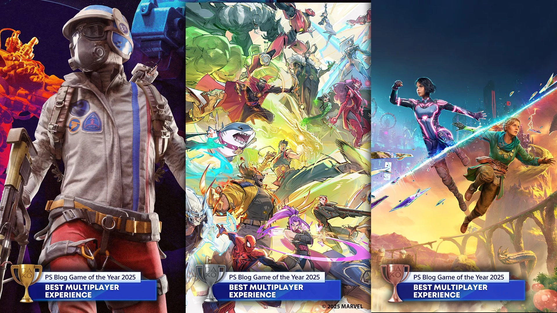 PlayStation Blog Game of the Year 2025 showcases top games and characters based on 1.5 million player votes.
