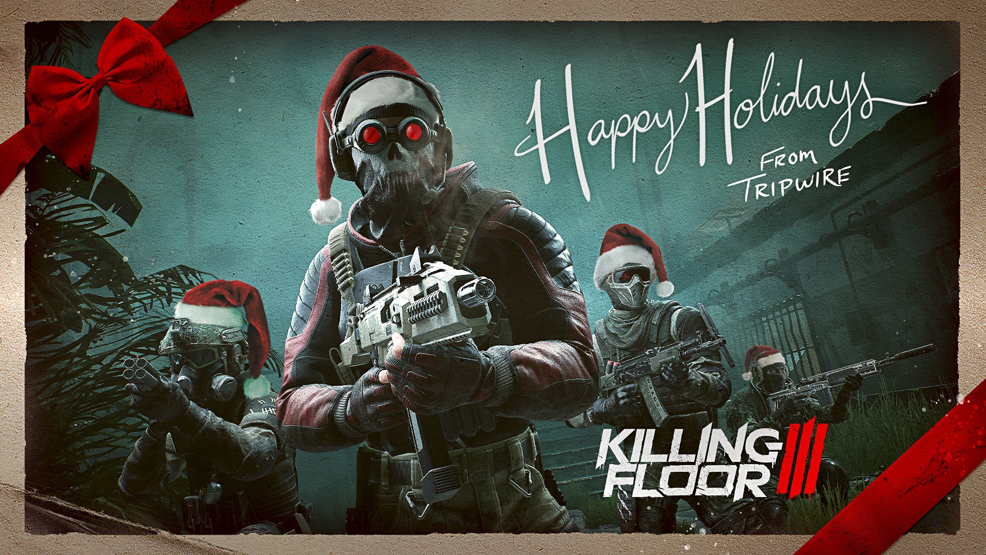 Happy Holidays from Tripwire! Festive gamers from Killing Floor III celebrate the season in style.