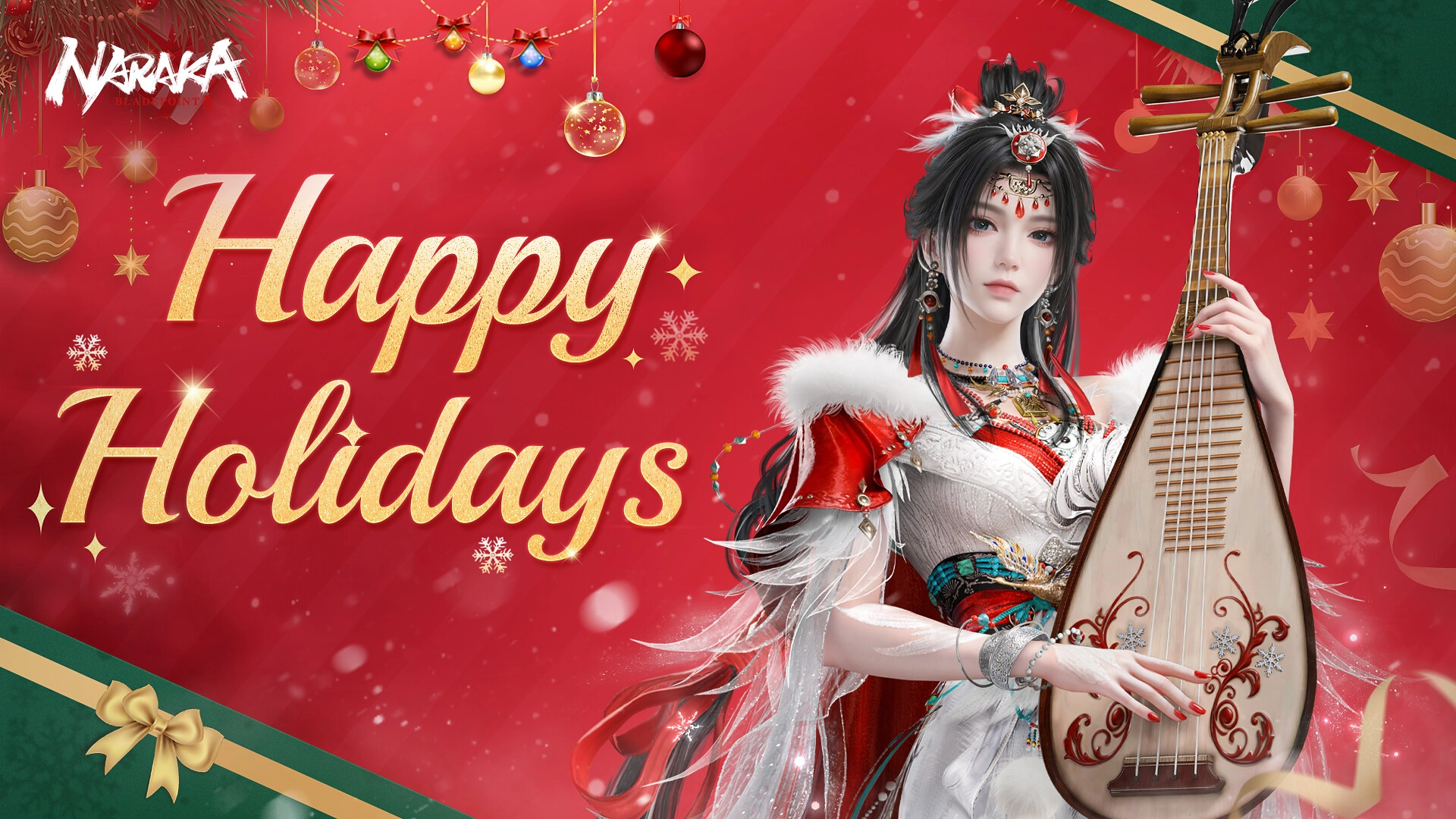 Happy Holidays from Naraka: Bladepoint! Celebrate gaming memories in 2025 with festive cheer and gratitude from the industry.