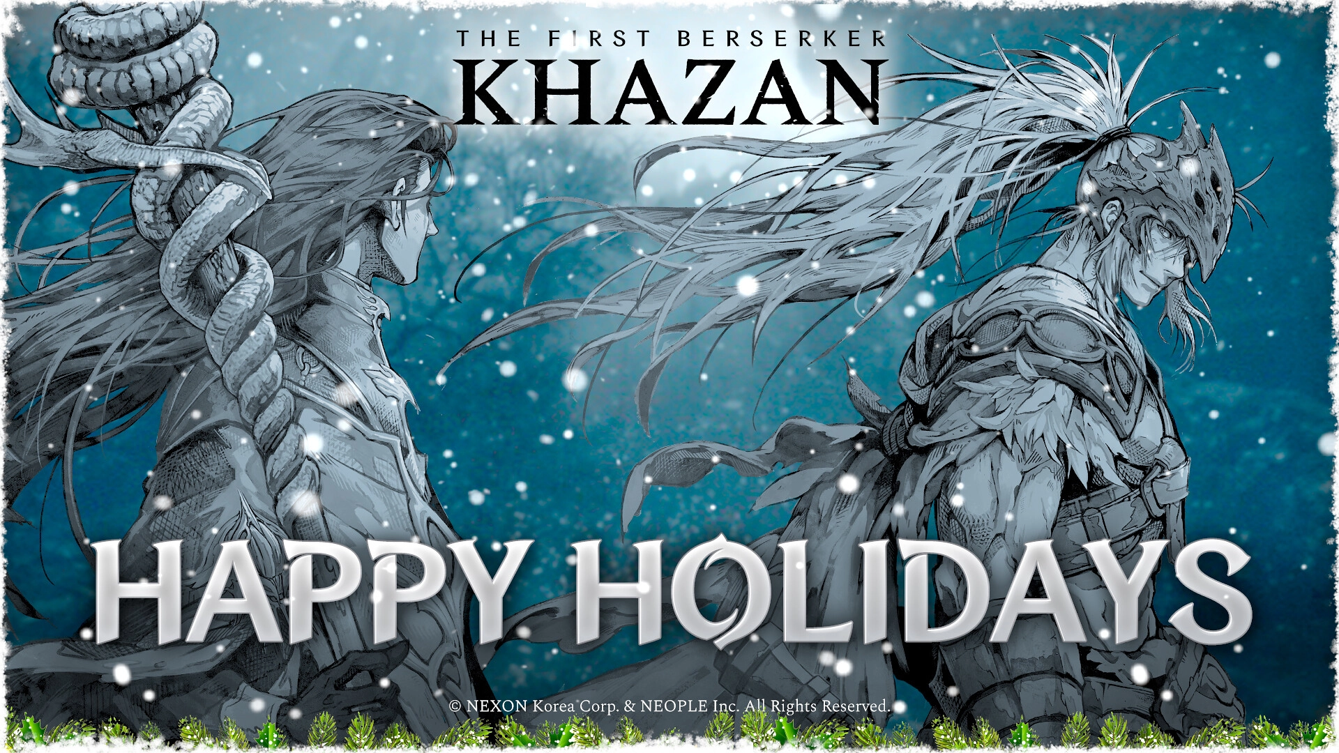 Happy Holidays from Khazan, featuring