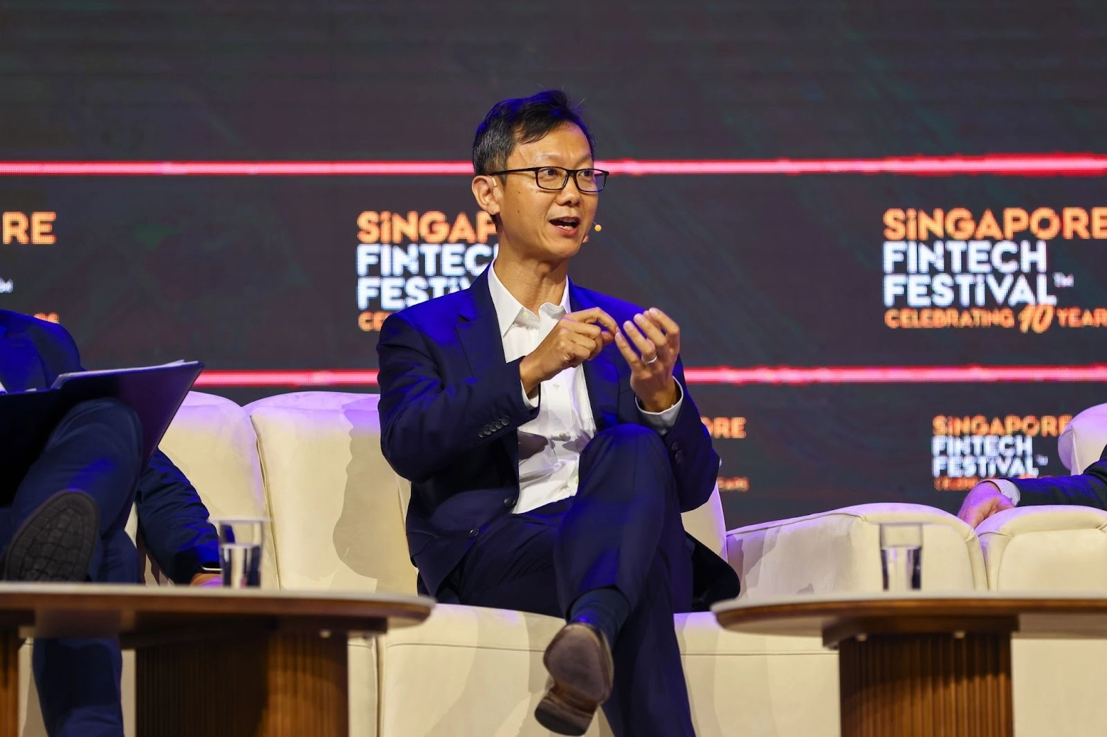 Forest Lin, VP of Tencent Financial Technology, discusses digital finance innovations at Singapore FinTech Festival 2025.