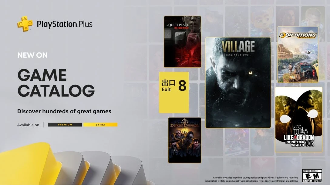 PlayStation Plus adds Village, Infinite Wealth and Ridge Racer this January