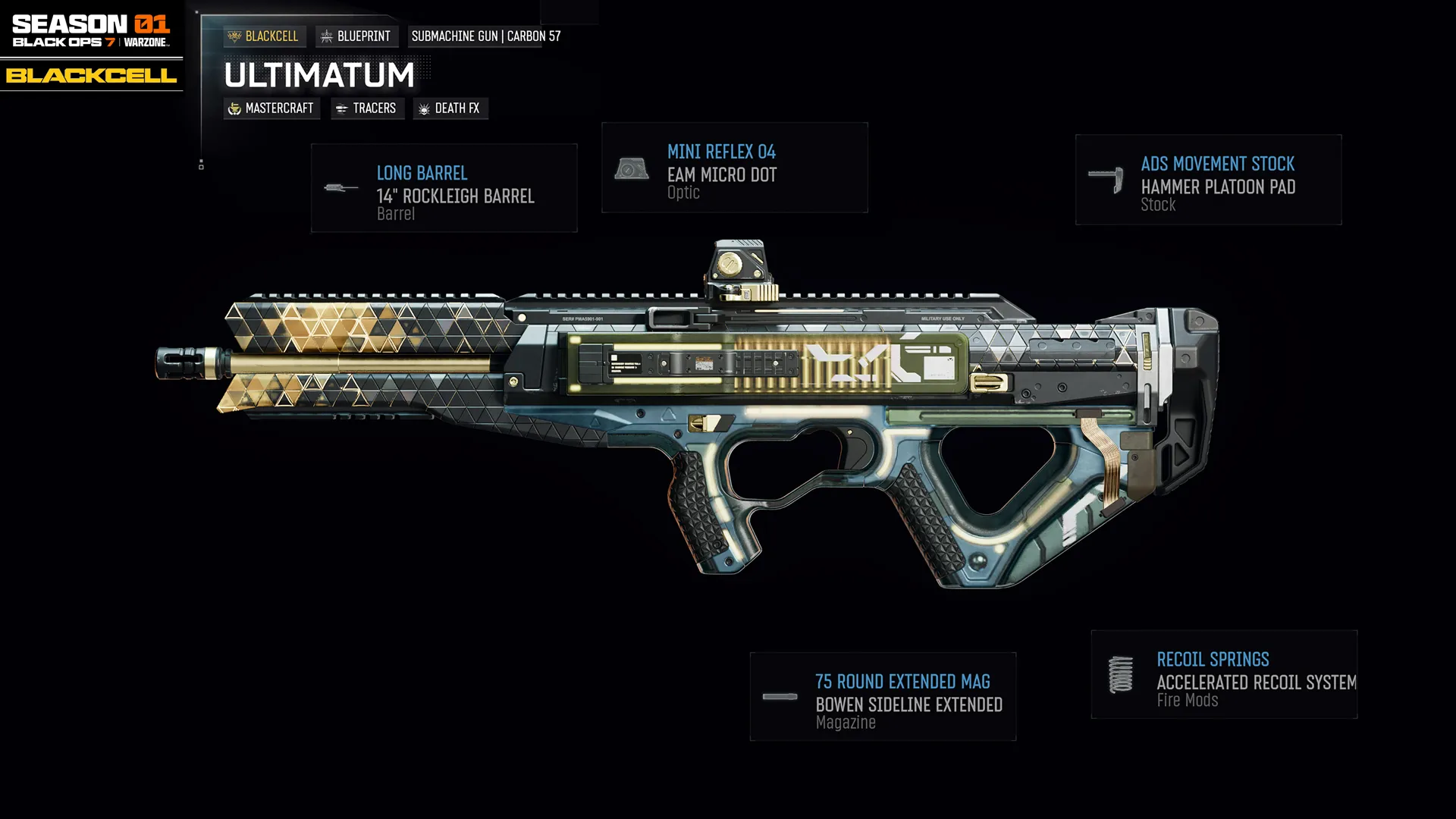 Season 01 Battle Pass: New Operator, weapons, and rewards in Call of Duty®: Black Ops 7 and Warzone launch.