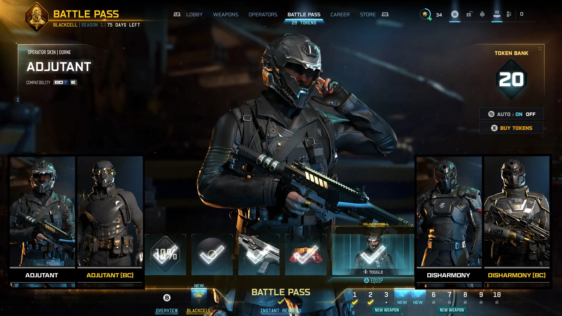 Call of Duty: Black Ops 7 Season 01 Battle Pass overview showcasing new Operator and rewards. Join the fight!