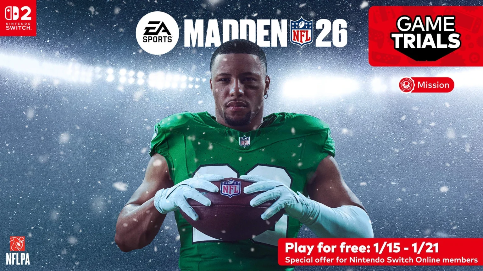 EA SPORTS Madden NFL 26 trial lands on Switch 2: dates and features