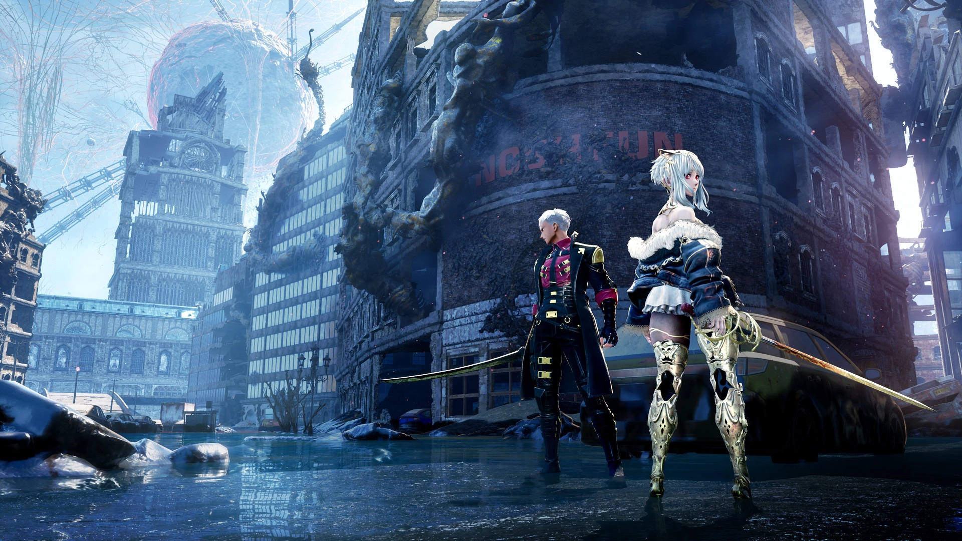 Revenants in a post-apocalyptic world face challenges in Code Vein II, launching January 30 for PS5.