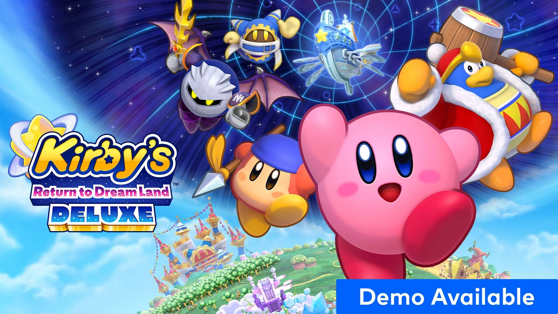 Join Kirby and friends in thrilling adventures with games on Nintendo Switch and Switch 2. Demo available for Kirby