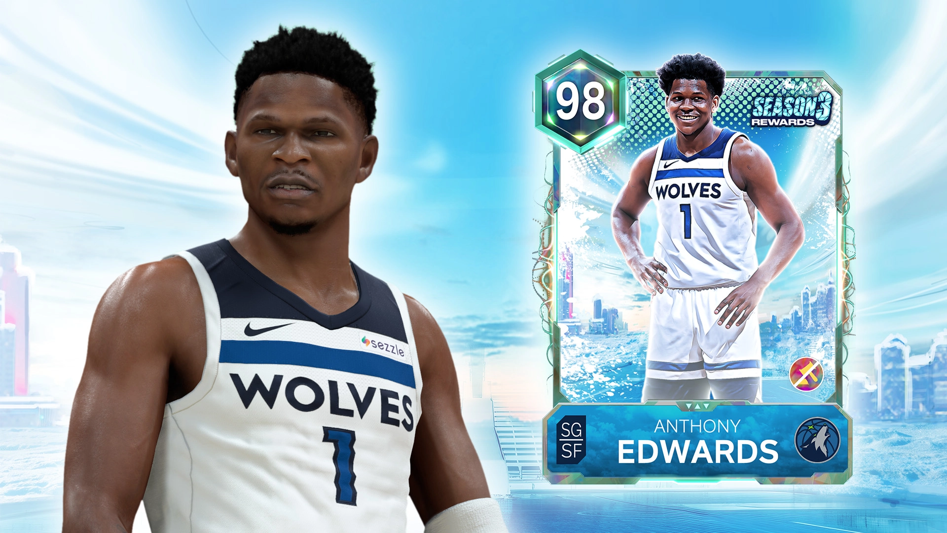 Detroit Pistons star Cade Cunningham in NBA 2K26 Season 3, showcasing elite skills and MyTEAM rewards