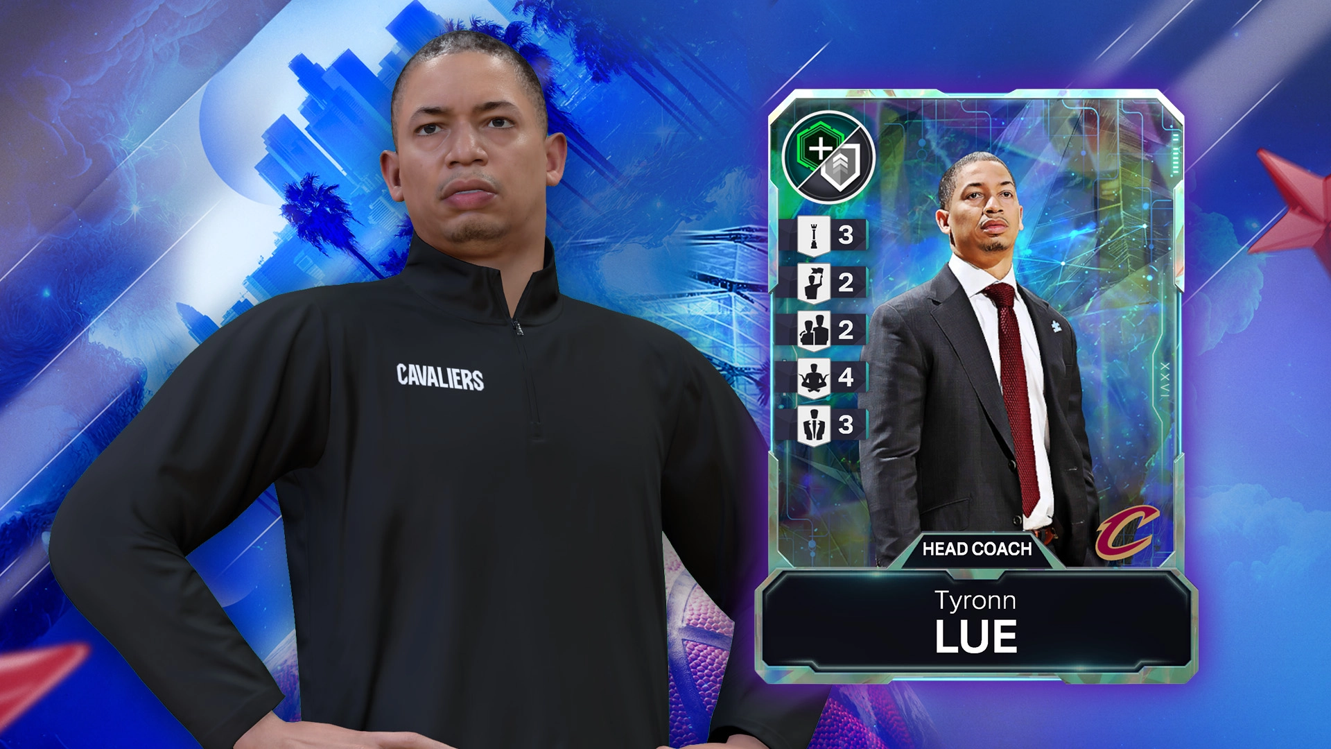 NBA 2K26 features Coach Tyronn Lue, spotlighting rewards for the All-Star Game in Los Angeles and new Season 4 content.