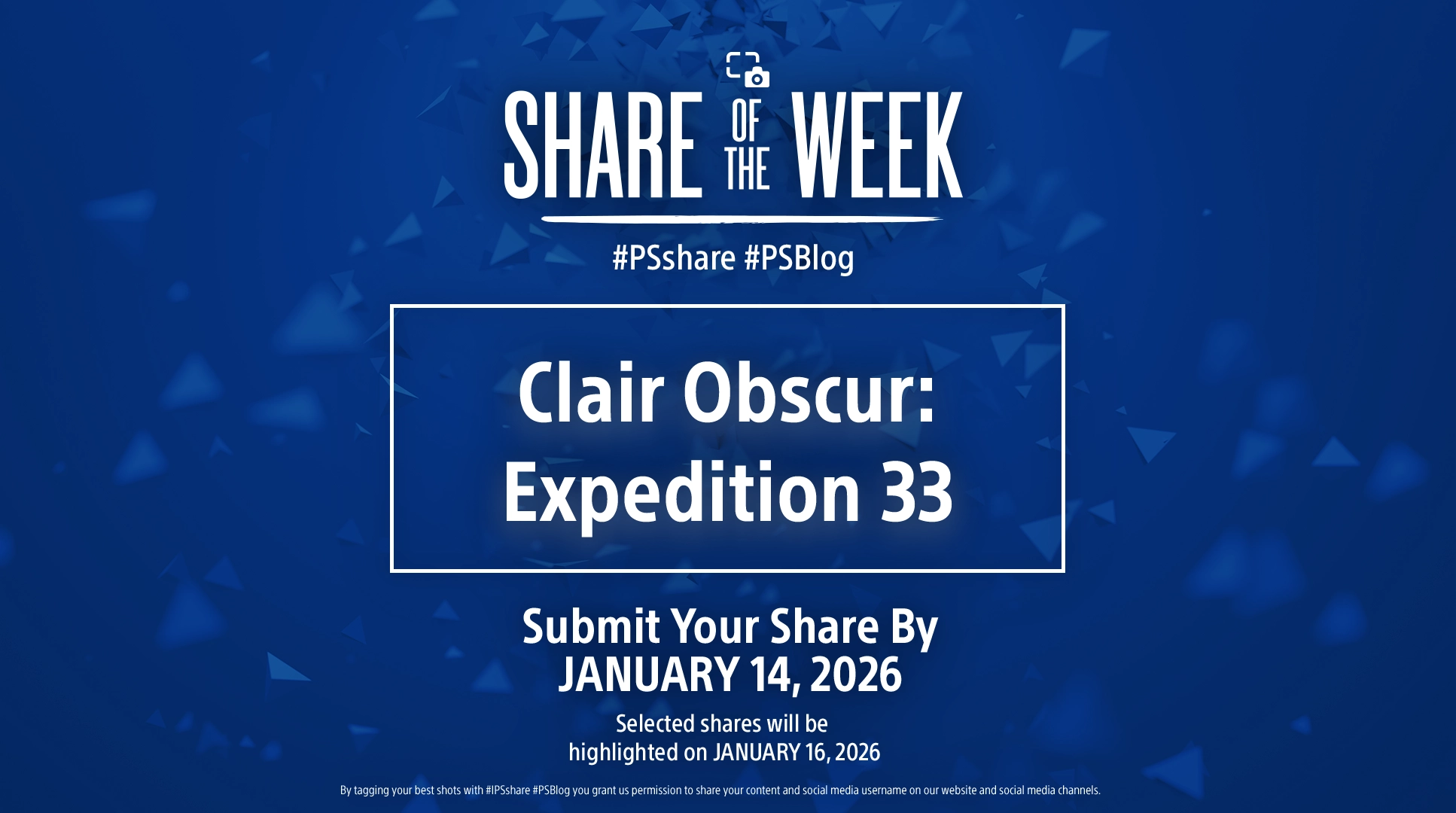 Highlights from 2025 in gaming: fan captures in Photo Mode for Share of the Week featuring top games, due January 14, 2026.